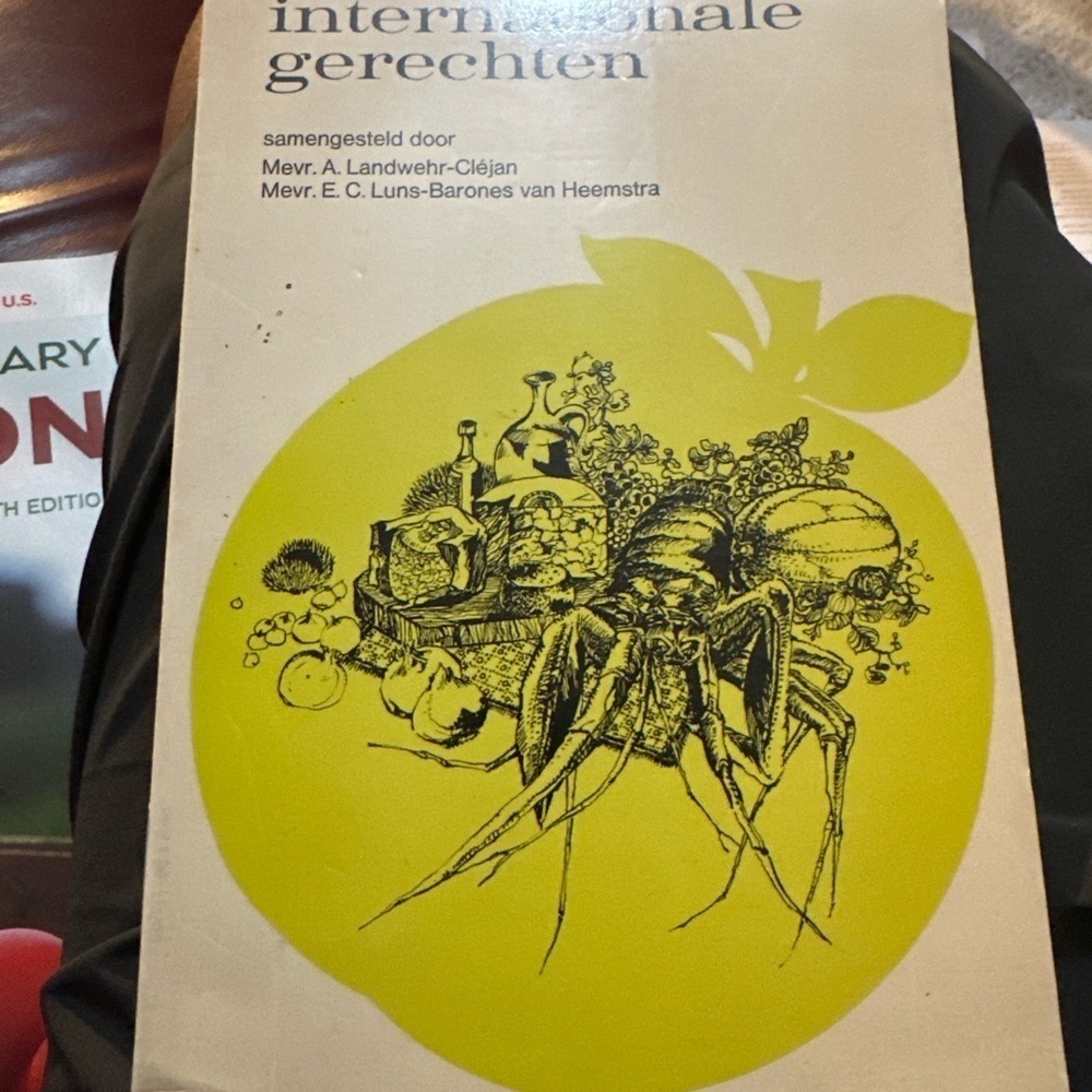 Vintage Dutch Cookbook “Internationale Gerechten” (1970)